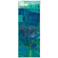 Reedy Blue III 63"H Free Floating Tempered Glass Wall Art