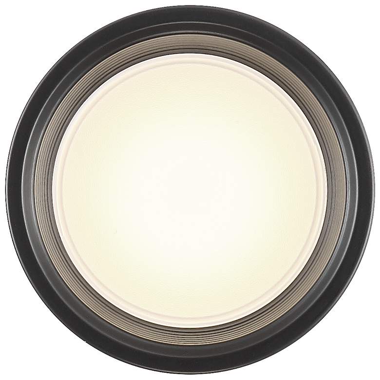 Image 2 Reel 5 1/4" Wide Black LED Ceiling Light more views