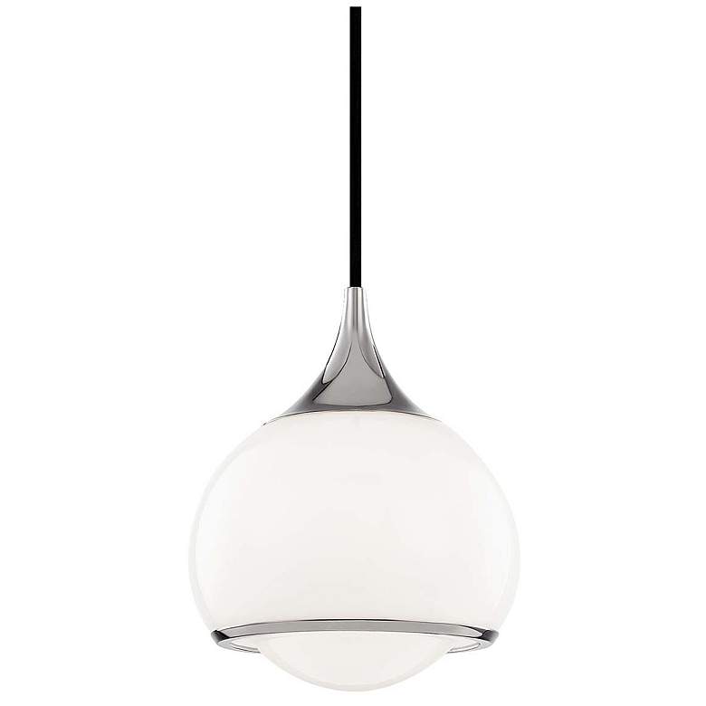 Image 1 Reese 1 Light Small Pendant Polished Nickel