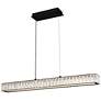 1_Reese Integrated LED Matte Black Island Light