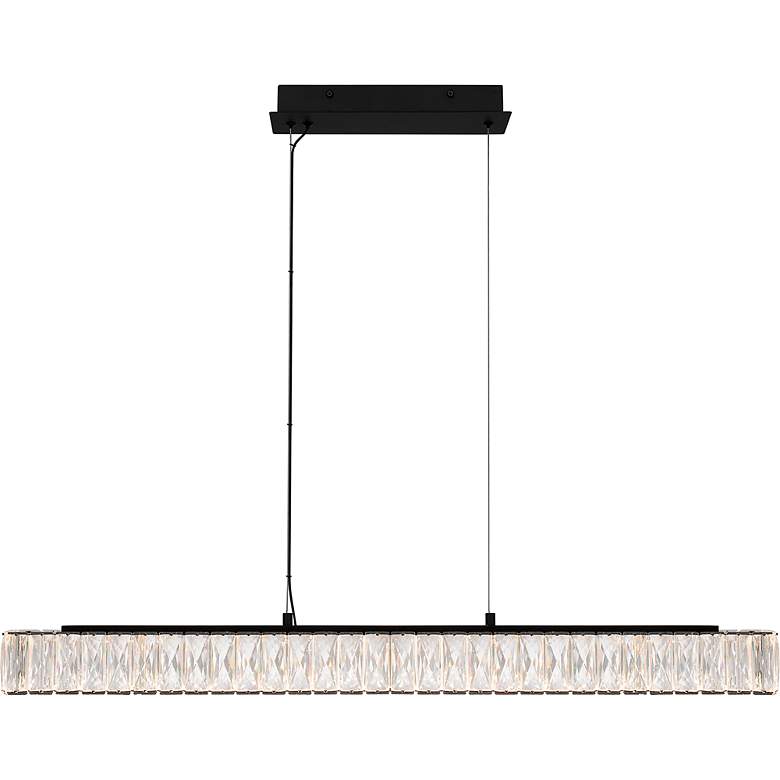 Image 3 Reese Integrated LED Matte Black Island Light more views