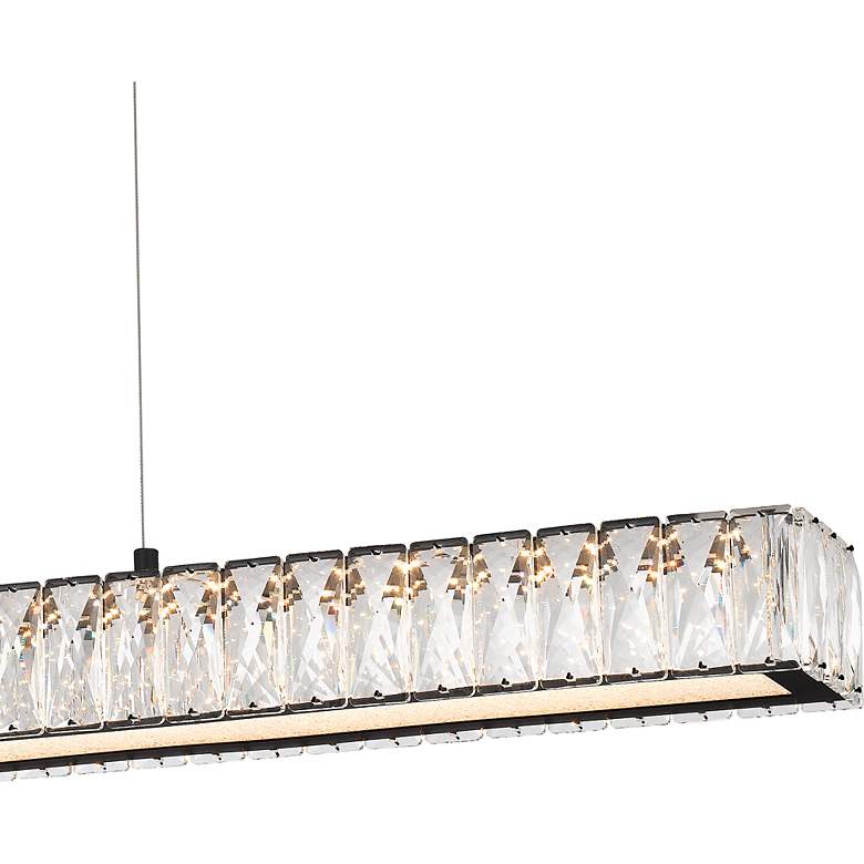 Image 5 Reese Integrated LED Matte Black Island Light more views