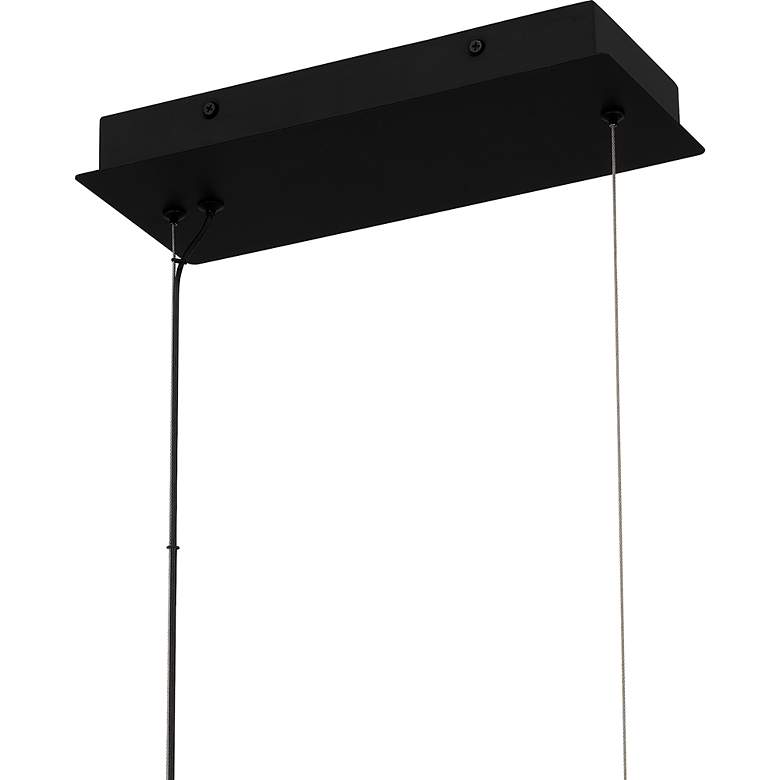 Image 6 Reese Integrated LED Matte Black Island Light more views