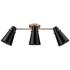 Reeva 29 1/4" Wide Modern Brass 3-Light Ceiling Light