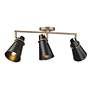 5_Reeva 29 1/4" Wide Modern Brass 3-Light Ceiling Light more views