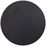 3_Refined Black Metal 36" Round Wall Mirror more views