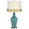 Reflecting Pool Anya Table Lamp with Flower Applique Trim