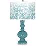 Reflecting Pool Mosaic Giclee Apothecary Table Lamp