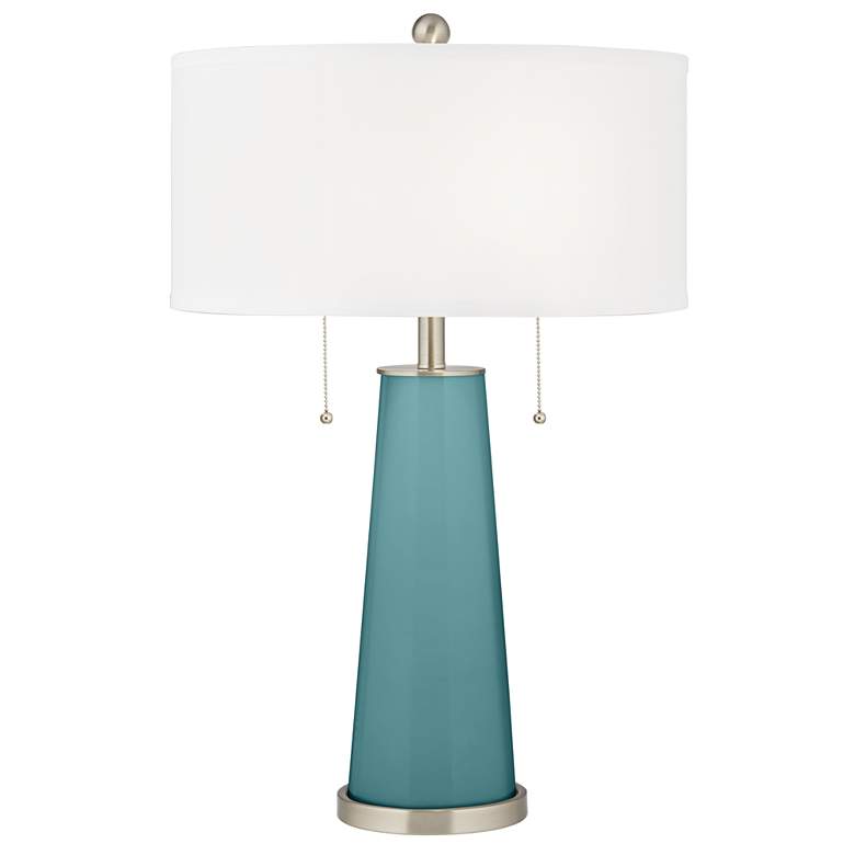 Image 2 Reflecting Pool Peggy Glass Table Lamp With Dimmer