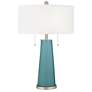 Reflecting Pool Peggy Glass Table Lamp With Dimmer