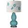 Reflecting Pool Rose Bouquet Double Gourd Table Lamp