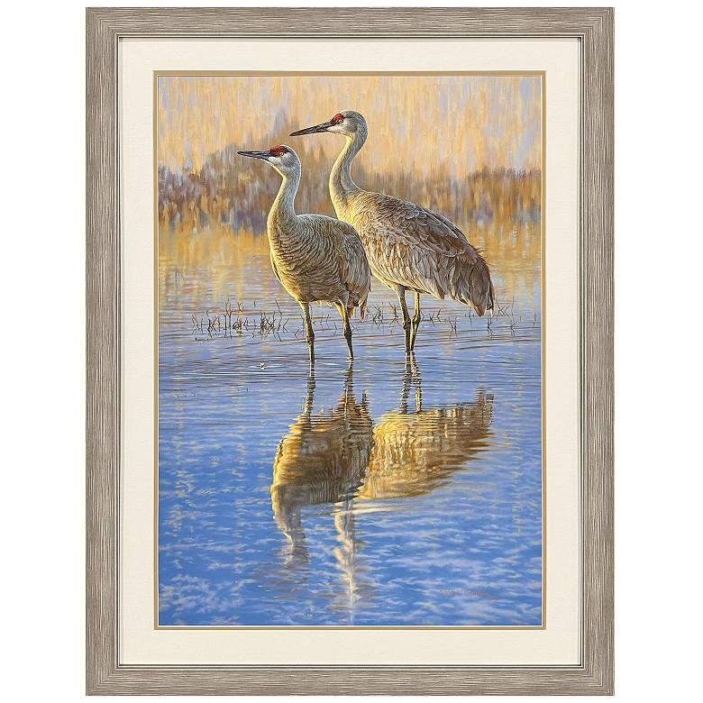 Image 1 Reflection 33"W x 44"H Framed Art