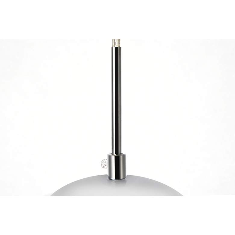 Image 6 Reflection Collection Pendant D9.5In H9.5In Lt:1 Chrome Finish more views