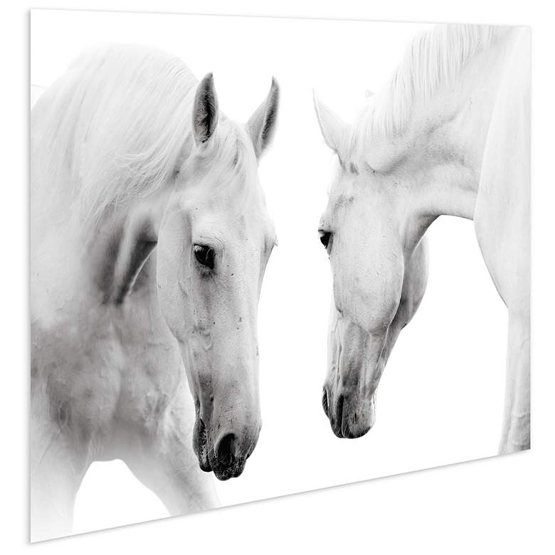 Image 2 Reflection" Frameless Free Floating Tempered Glass Wall Art more views