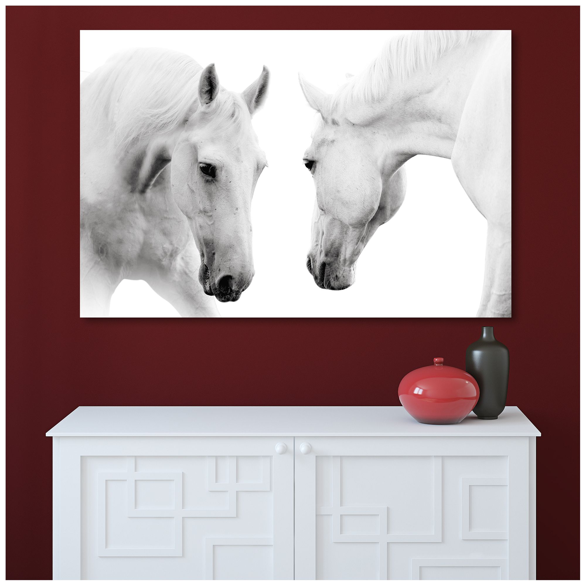 Image 3 Reflection" Frameless Free Floating Tempered Glass Wall Art more views