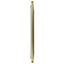 3_Reflections 23.6" Wide Brushed Brass Mirror more views