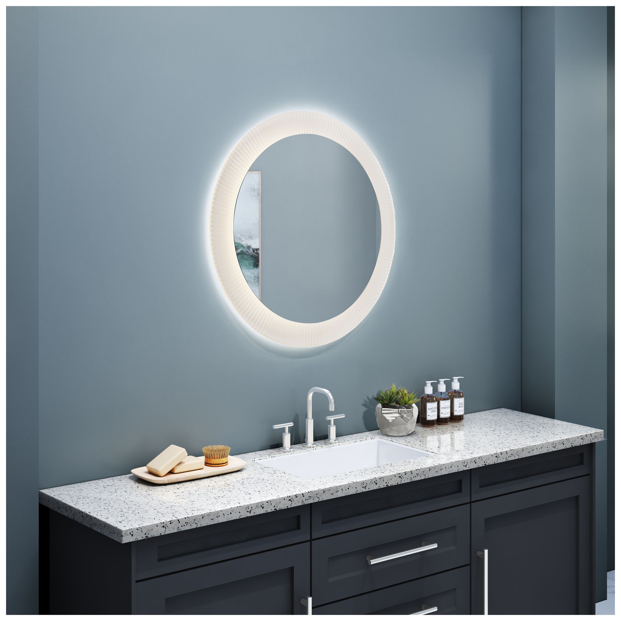 Image 5 Reflections 23.6" Wide Clear Mirror more views