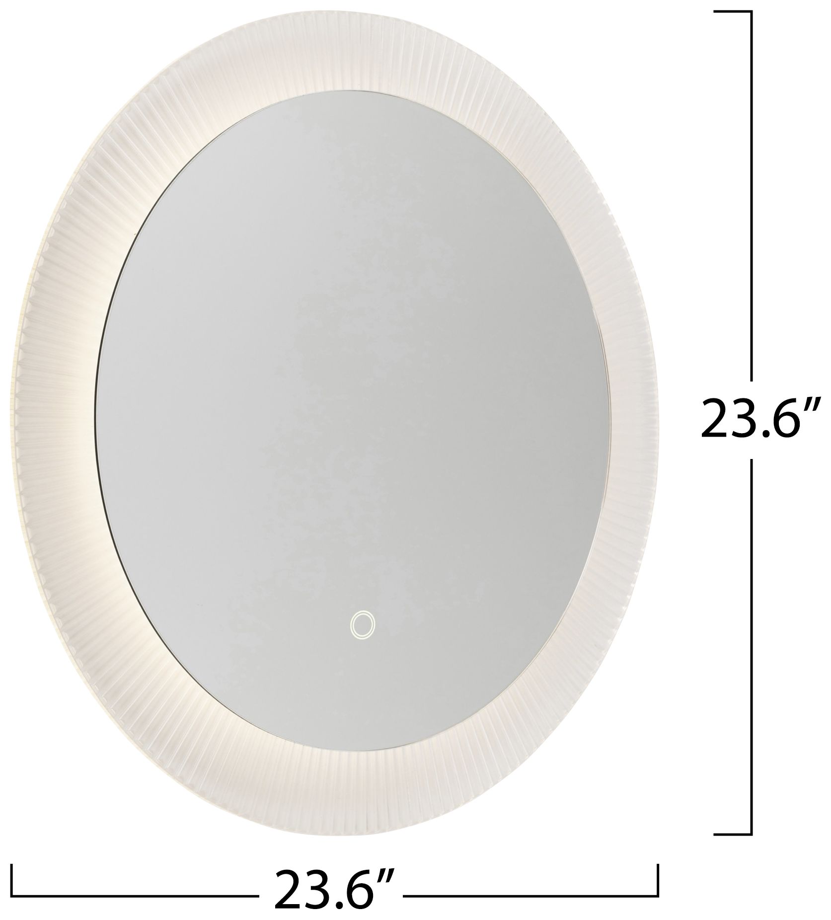 Image 6 Reflections 23.6" Wide Clear Mirror more views