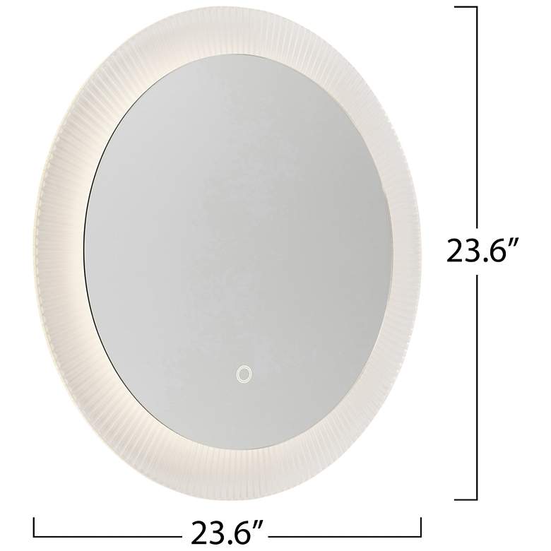 Image 6 Reflections 23.6" Wide Clear Mirror more views