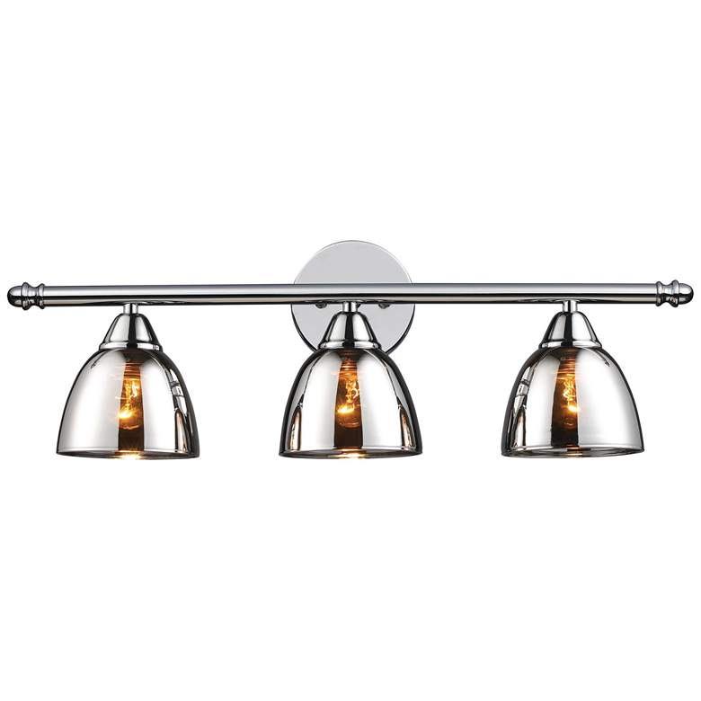 Image 1 Reflections 23 inch Wide 3-Light Vanity Light - Polished Chrome