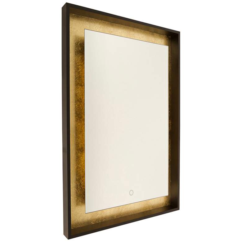 Image 1 Reflections Bronze 23 1/2 inch x 31 1/2 inch Backlit LED Wall Mirror