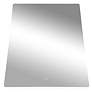 Reflections Collection 21W LED Rectangular Mirror Silver