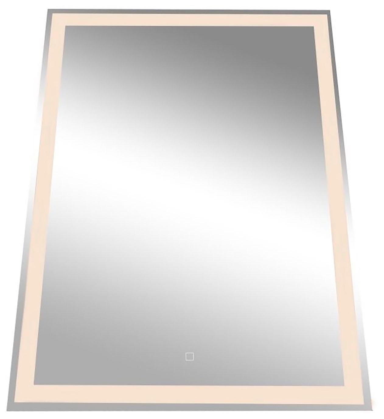 Image 2 Reflections Collection 21W LED Rectangular Mirror Silver more views