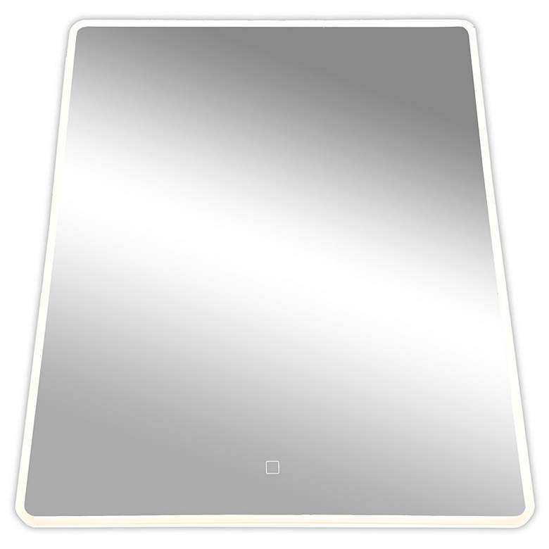 Image 1 Reflections Collection 32W LED Rectangular Mirror Silver