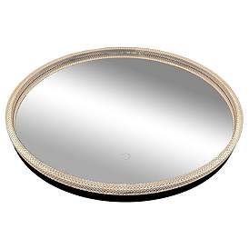 Image1 of Reflections Collection LED Mirror, Matte Black
