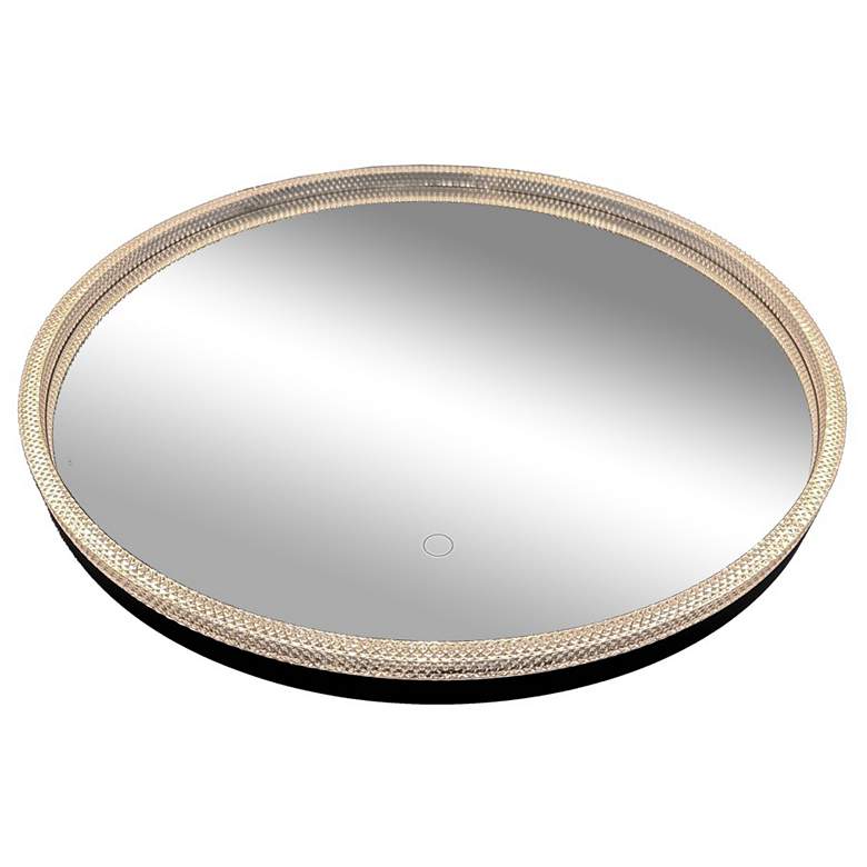Image 1 Reflections Collection LED Mirror, Matte Black