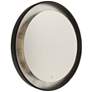 Reflections Silver Leaf 31 1/2" Round Backlit LED Mirror