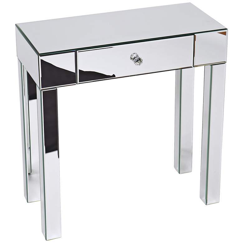 Image 1 Reflections Silver Mirror Foyer Table