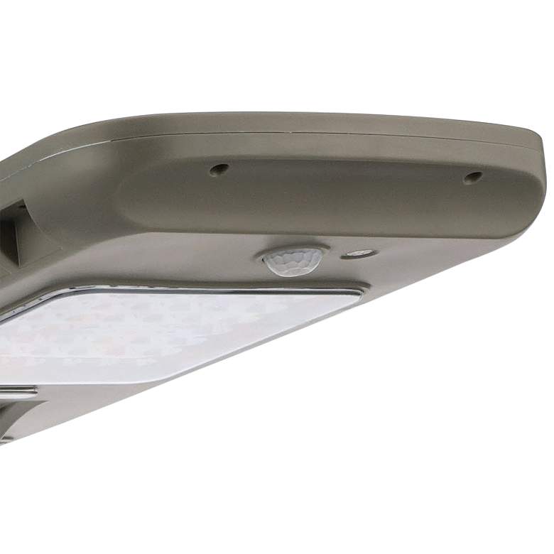 Image 2 Refuge 12"W Dark Gray Motion Sensor Solar LED Security Light more views
