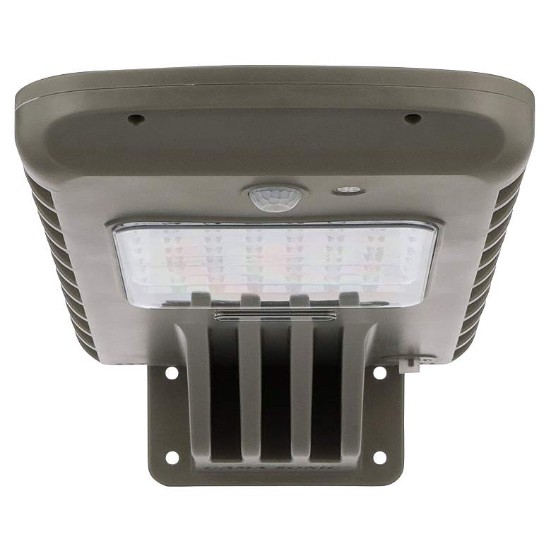 Image 4 Refuge 12"W Dark Gray Motion Sensor Solar LED Security Light more views