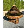 3_Regal 33" High 3-Tier Traditional Outdoor Garden Fountain more views
