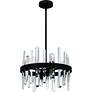 Thumbnail2 of Regal 8-Light Matte Black Pendant Light more views