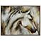 Regal Horse 41 3/4"x31 3/4" Framed Canvas Wall Art