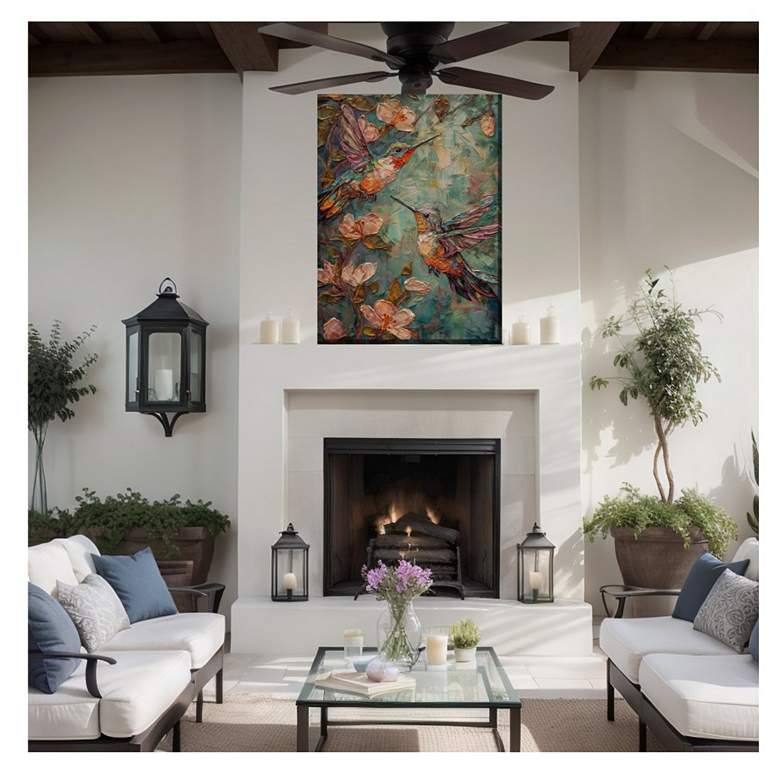 Image 3 Regal Hummers Outdoor Canvas Art more views