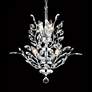 Regalia 21" Wide Silver 7-Light Crystal Dining Chandelier