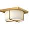 Regalo 10 1/4" Wide Brushed Gold LED Ceiling Light
