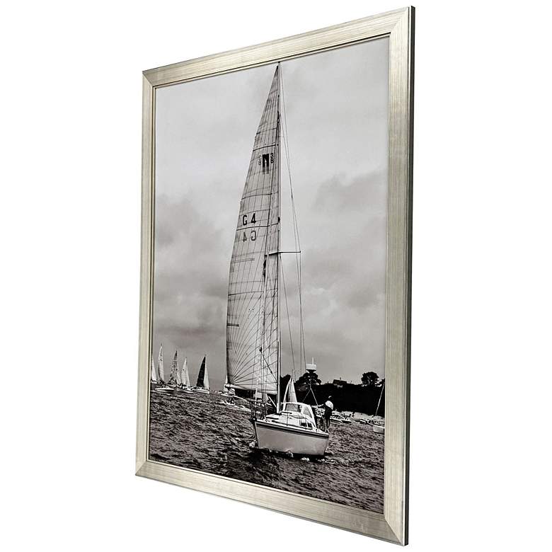 Image 2 Regatta 45"W x 58"H Coastal Framed Art more views
