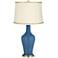 Regatta Blue Anya Table Lamp with President's Braid Trim