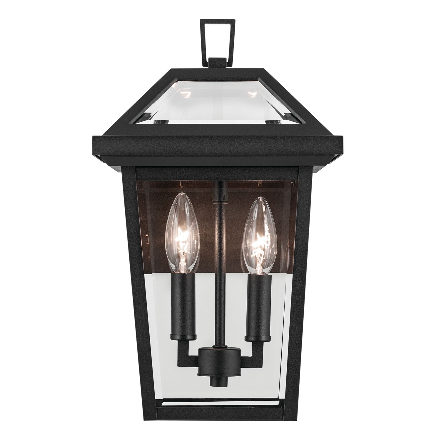 Image 3 Regence 14 inch 2 Light Outdoor Wall Light in Textured Black more views