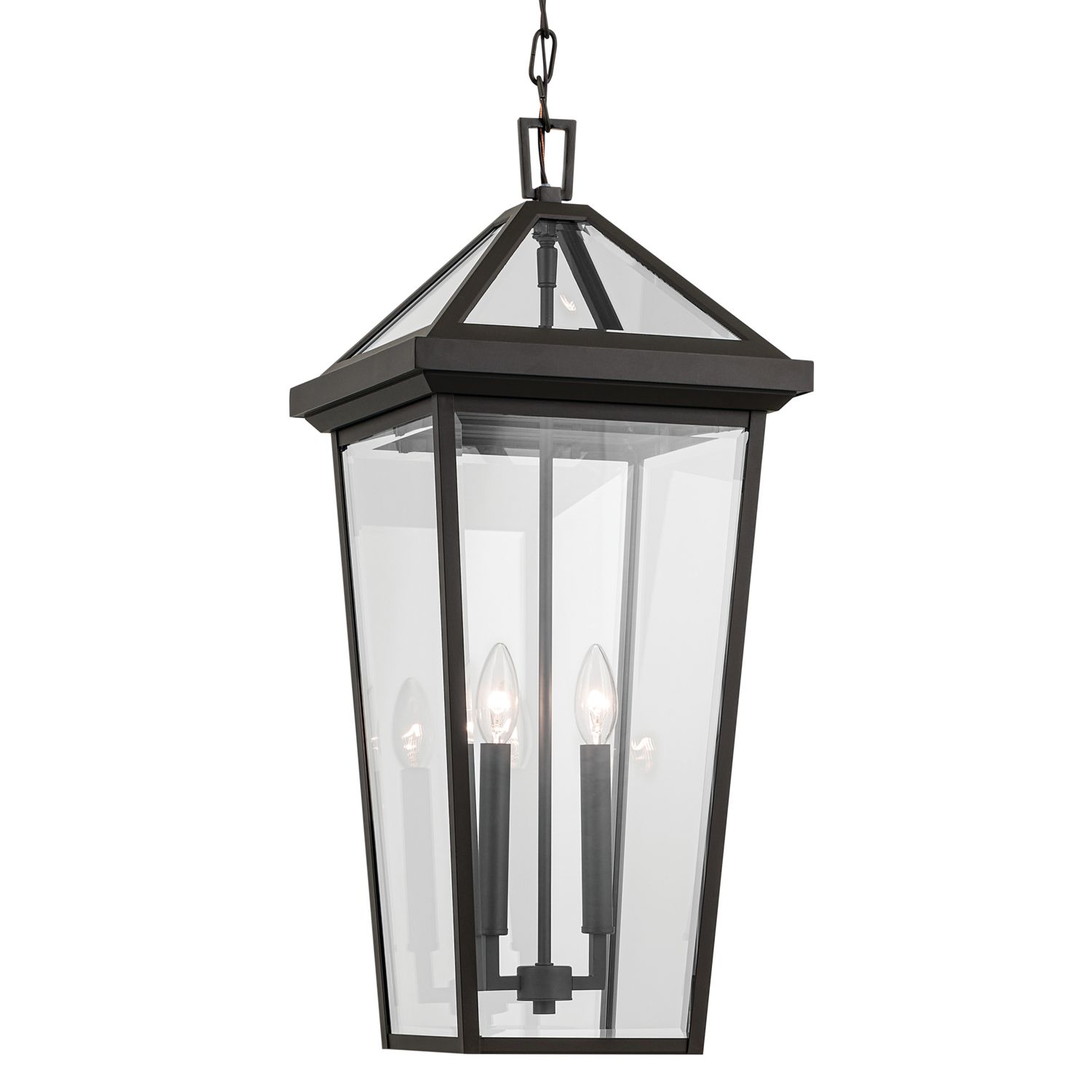 Image 4 Regence 26 inch 2 Light Outdoor Pendant with Clear Glass in Olde Bronze more views
