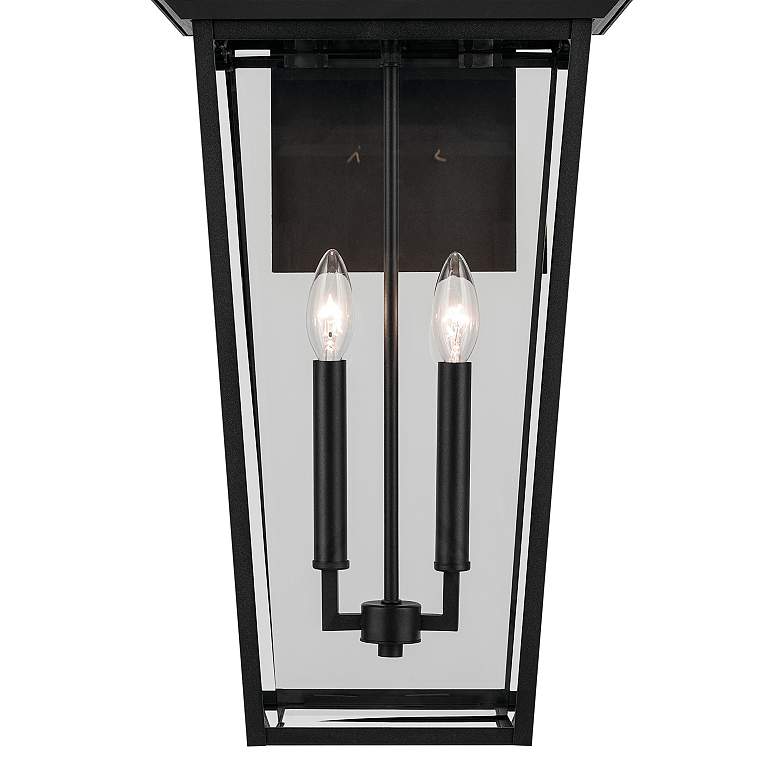 Image 3 Regence Outdoor Wall 2Lt Textured Black more views