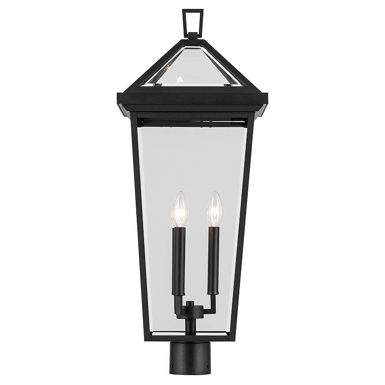 Image 3 Regence OutdoorPostMt 3Lt Textured Black more views