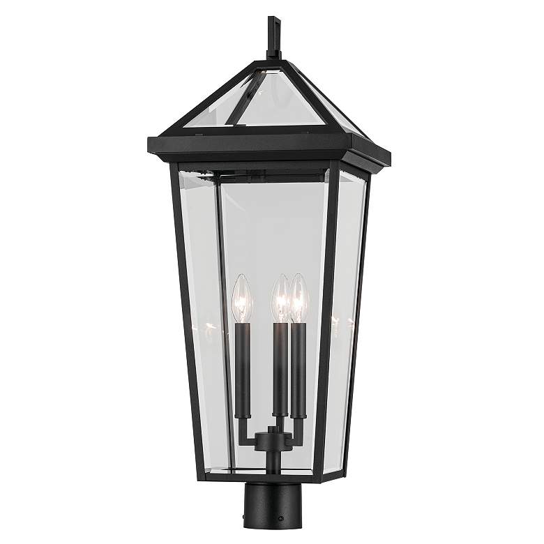 Image 4 Regence OutdoorPostMt 3Lt Textured Black more views