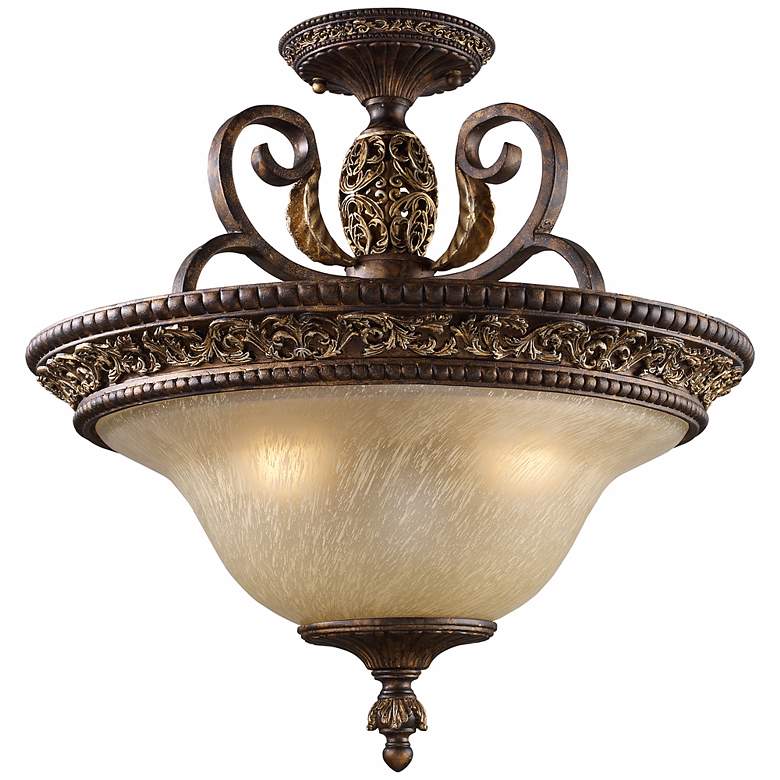 Image 1 Regency Collection 19 inch Wide Ceiling Light Fixture