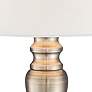 3_Regency Hill 19 1/4" High Brass Touch On-Off Table Lamps Set of 2 more views