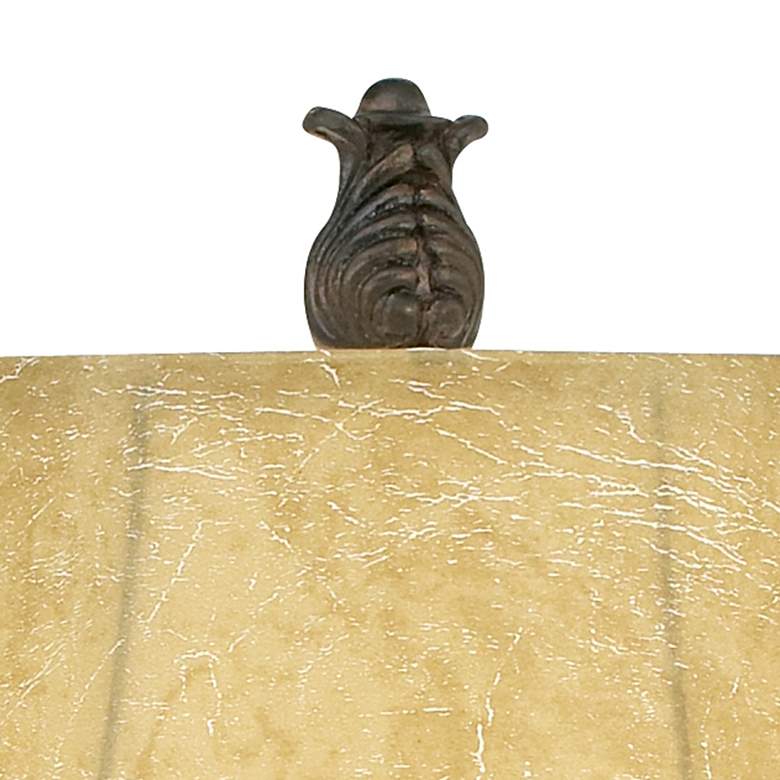 Image 3 Regency Hill 22 1/2" Andrea Bronze Swing Arm Desk Lamp with USB Dimmer more views